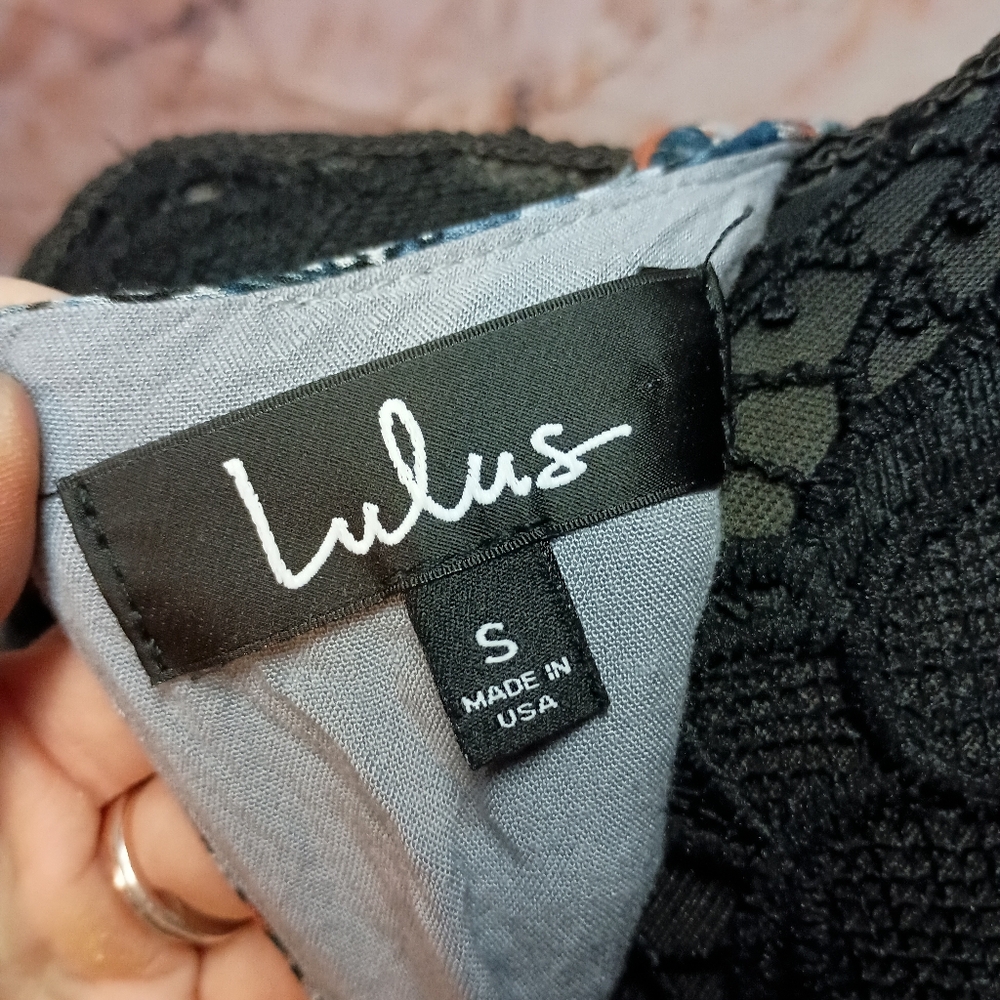 Lulu's Boho Patchwork Tunic Top‎ - Picture 6 of 7